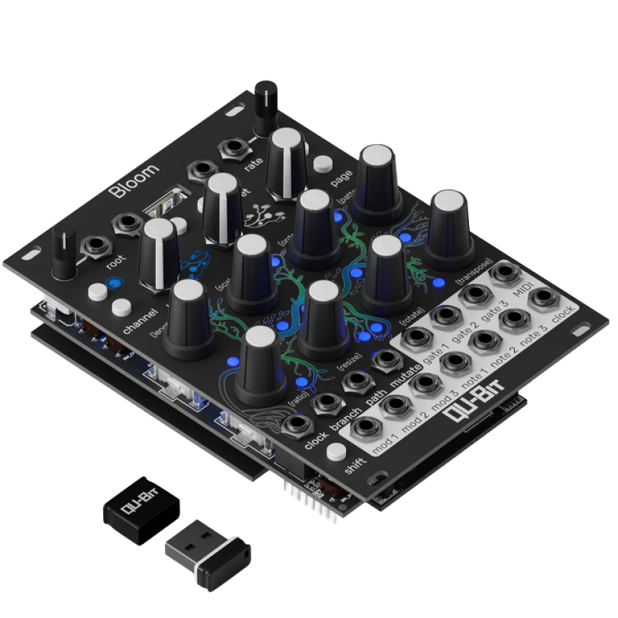 Qu-Bit Bloom v2 (Black)