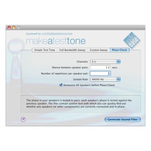 Audio Ease Make A Test Tone