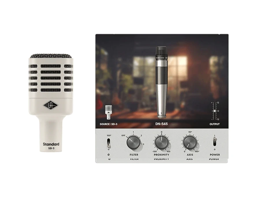 UNIVERSAL AUDIO SD-3 Standard Dynamic Microphone