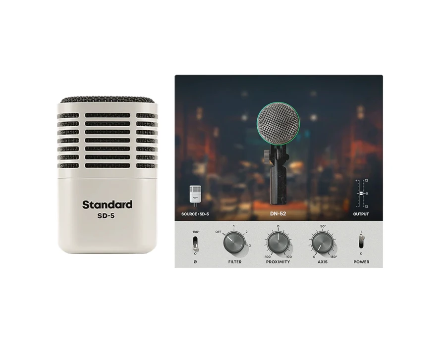UNIVERSAL AUDIO SD-5 Standard Dynamic Microphone