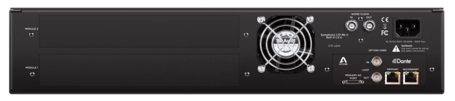 Apogee Symphony I/O Chassis Mkii Dante