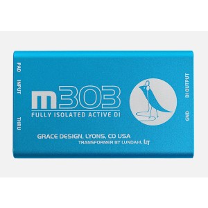 Grace Design m303 - ACTIVE DI Box equipped with LUNDAHL output transformer