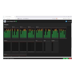 Grace Design m701 16x16 Dante - m701 base unit + 16 ch ADC, 16 ch DAC and Dante