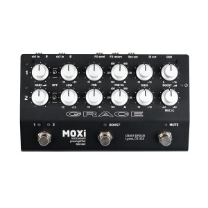 Grace Design MOXI - Preamplificatore a Due Canali per Strumenti Acustici con EQ e DI Professionale