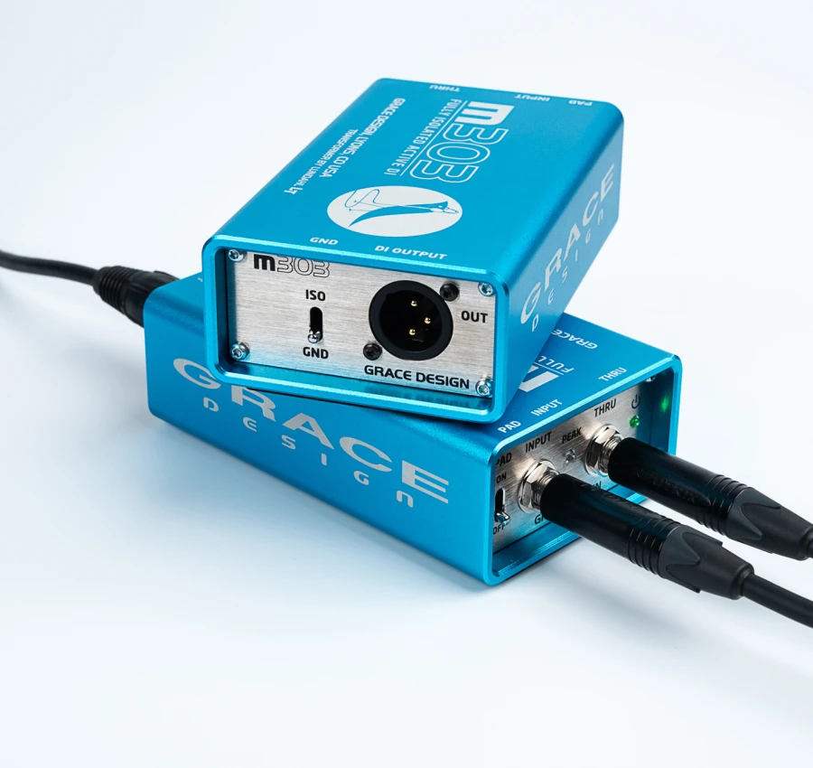 Grace Design m303 - ACTIVE DI Box equipped with LUNDAHL output transformer