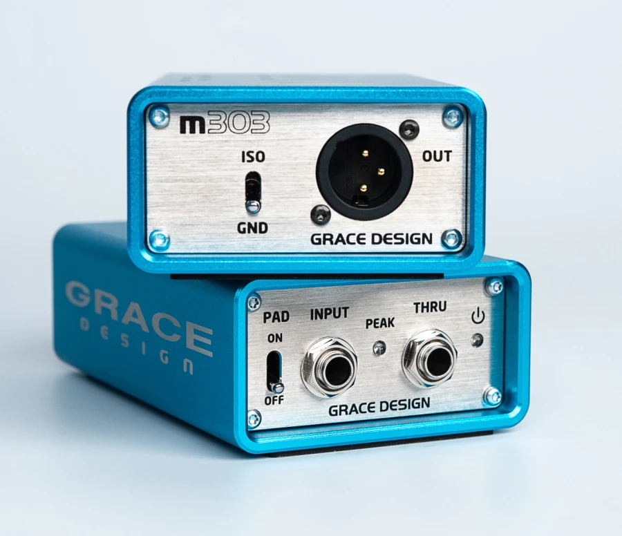 Grace Design m303 - ACTIVE DI Box equipped with LUNDAHL output transformer