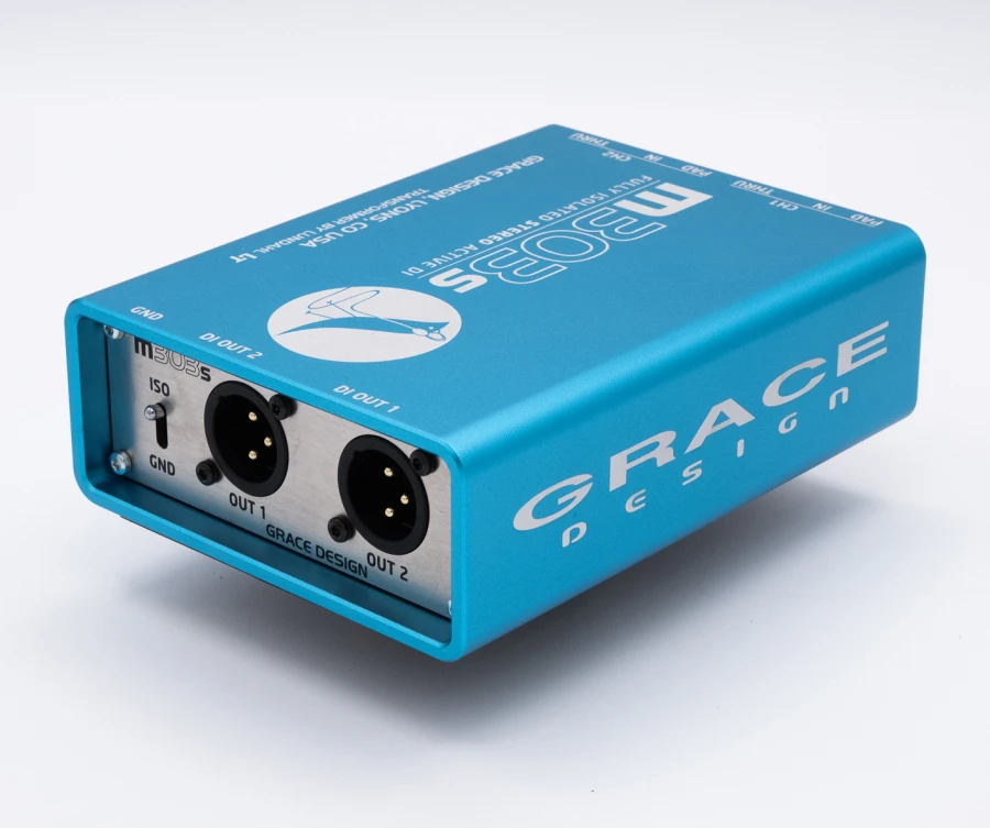 Grace Design m303 - Stereo ACTIVE DI Box equipped with LUNDAHL transformer output