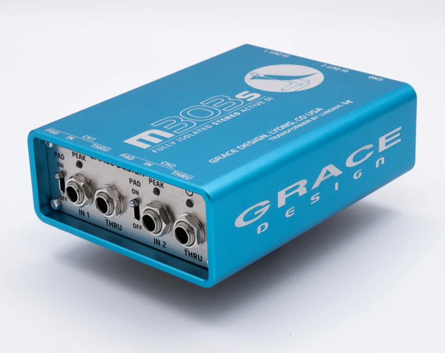 Grace Design m303 - Stereo ACTIVE DI Box equipped with LUNDAHL transformer output