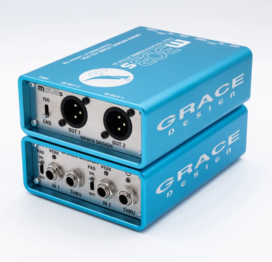 Grace Design m303 - Stereo ACTIVE DI Box equipped with LUNDAHL transformer output