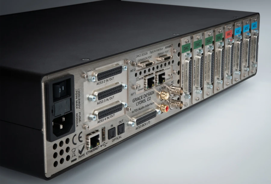 Grace m701 Production – Dante Interface with Pre