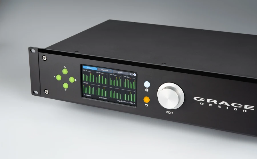 Grace m701 Production – Dante Interface with Pre
