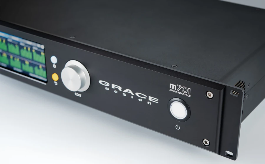 Grace Design m701 base unit - modular audio interface Includes 8 chan. AES I/O, 2 chan. S/PDIF and WC I/O
