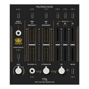 Tiptop Audio Multipass Eight Voice Multimode VCF