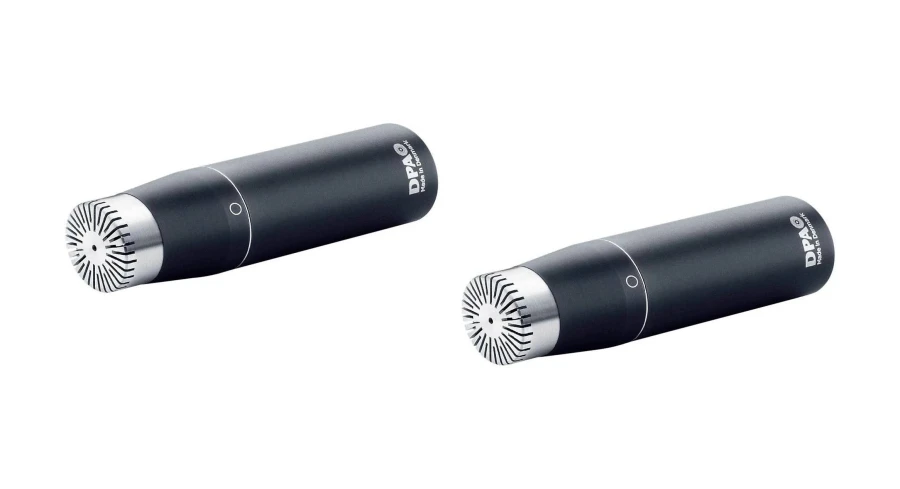 DPA 4006C Stereo Pair with Clips and Windscreens in Peli Case