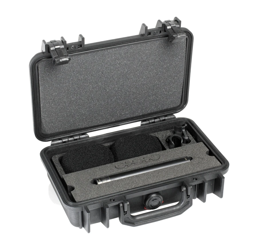 DPA 4015A Stereo Pair with Clips and Windscreens in Peli Case