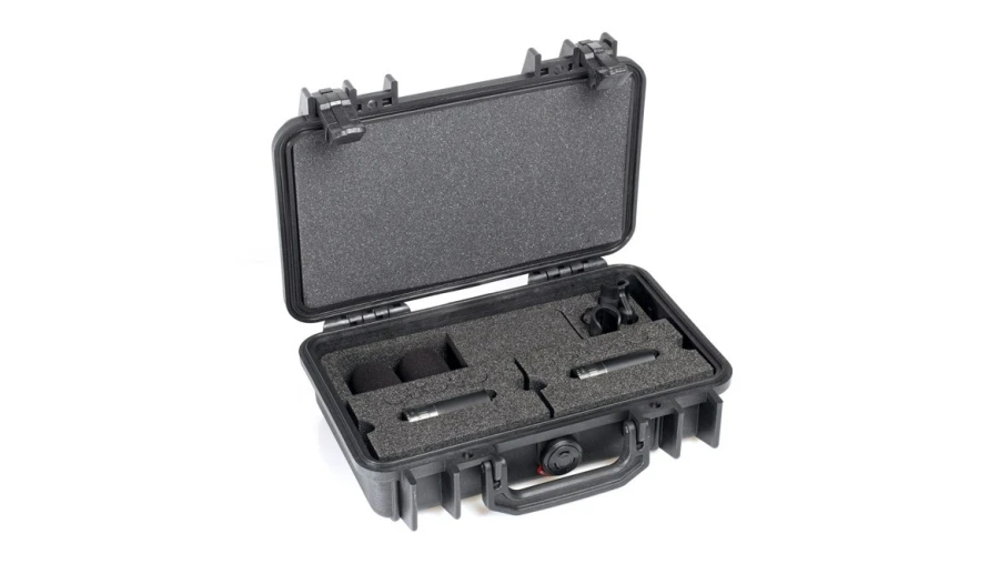 DPA 4011A Stereo Pair with Clips and Windscreens in Peli Case