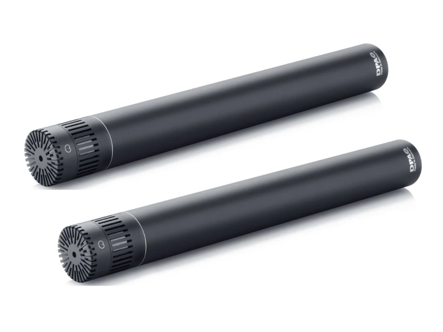 DPA 4011A Stereo Pair with Clips and Windscreens in Peli Case