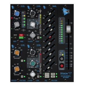 UNIVERSAL AUDIO UAD API Vision Channel Strip Collection