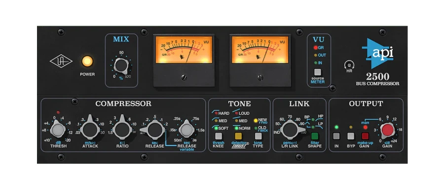 UNIVERSAL AUDIO UAD API 2500 Bus Compressor