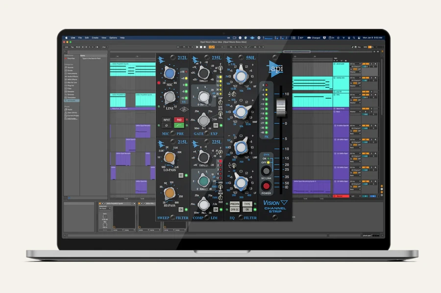 UNIVERSAL AUDIO UAD API Vision Channel Strip Collection