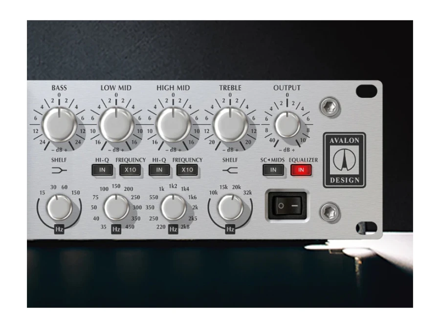 UNIVERSAL AUDIO UAD Avalon VT-737 Tube Channel Strip