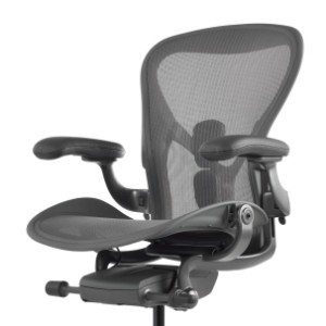 Herman Miller Aeron (Graphite, Full Optional) - Taglia B