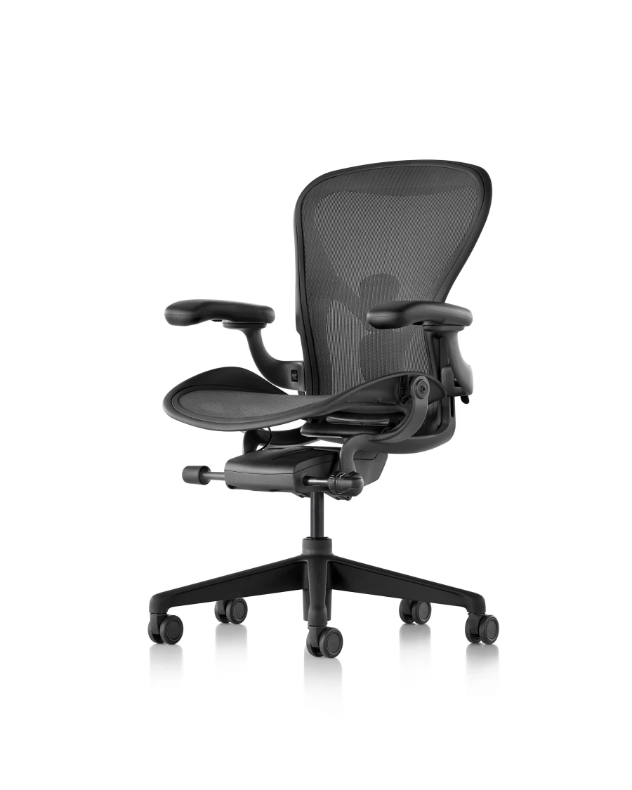 Herman Miller Aeron (Graphite, Full Optional) - Taglia B