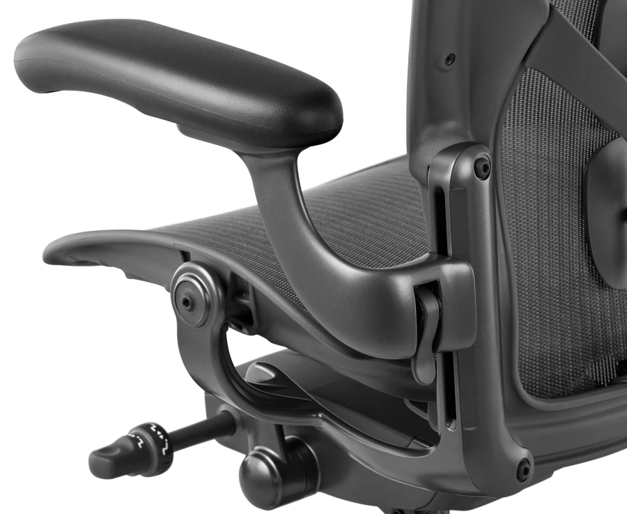 Herman Miller Aeron (Graphite, Full Optional) - Taglia B