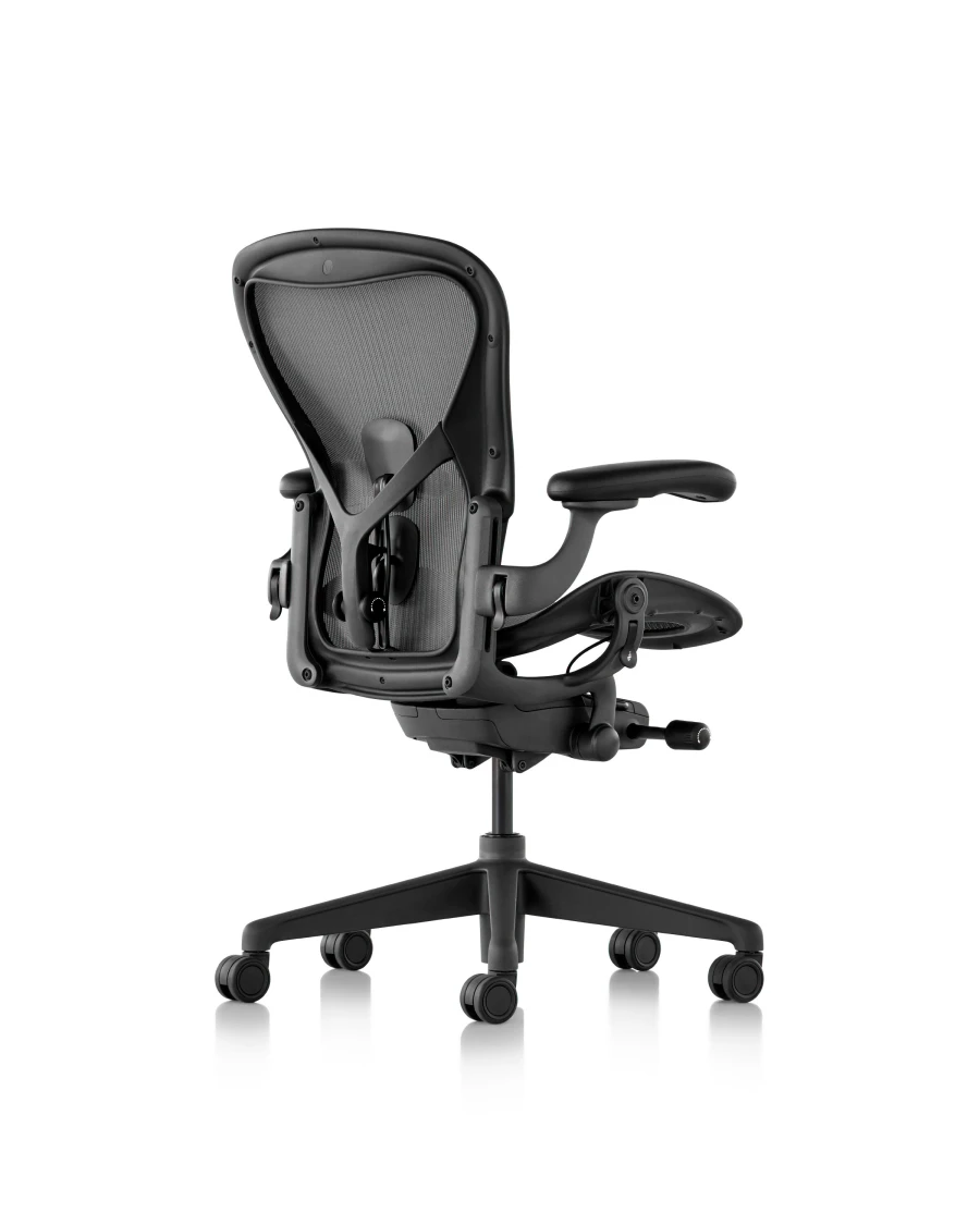 Herman Miller Aeron (Graphite, Full Optional) - Taglia B