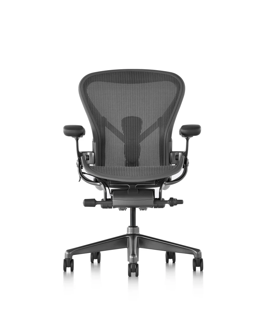 Herman Miller Aeron (Graphite, Full Optional) - Taglia B