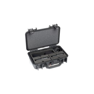 DPA 2011A Stereo Pair with Clips and Windscreens in Peli Case