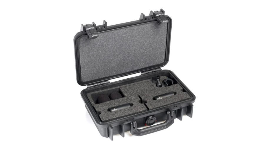 DPA 2006A Stereo Pair with Clips and Windscreens in Peli Case