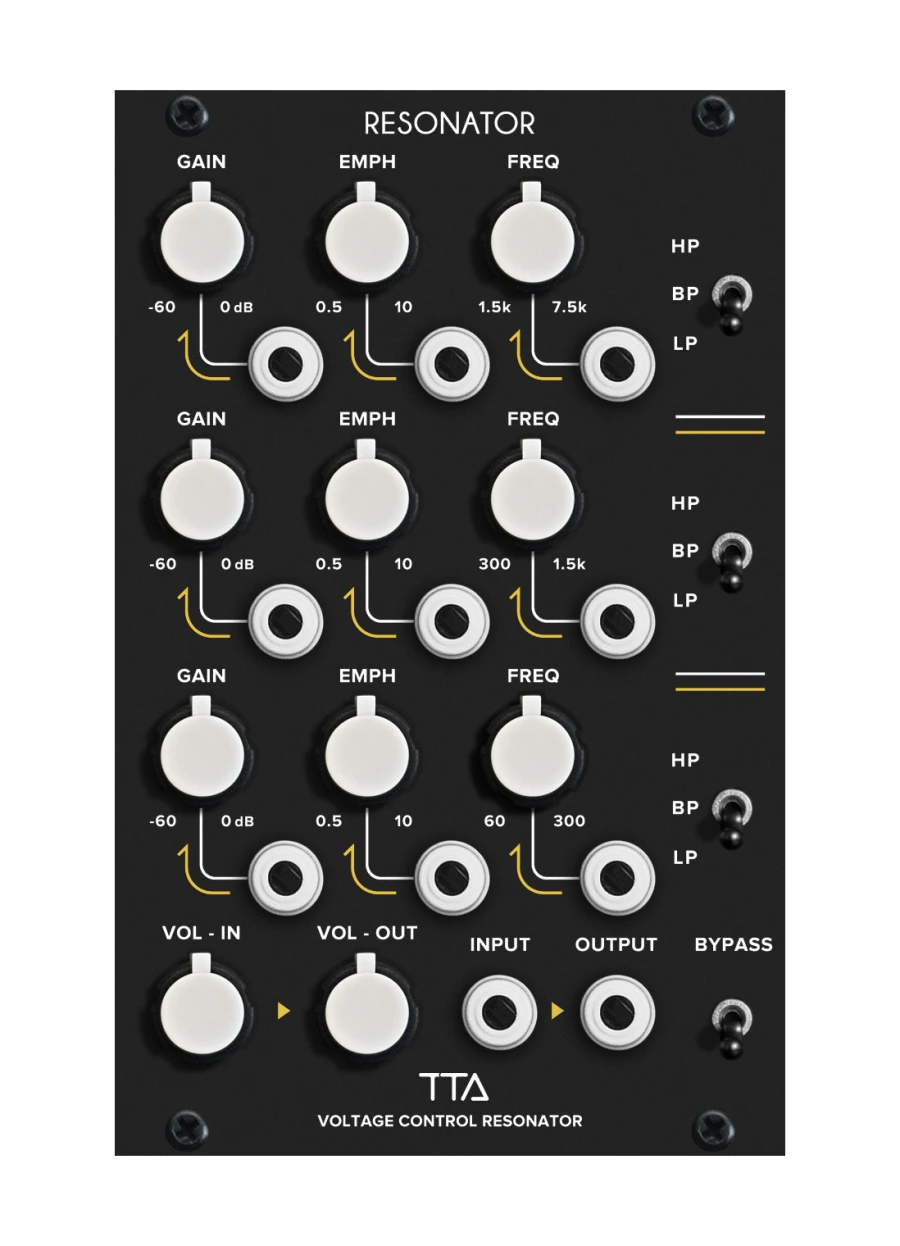TipTop Audio Resonator - Multi Band VC-Resonator