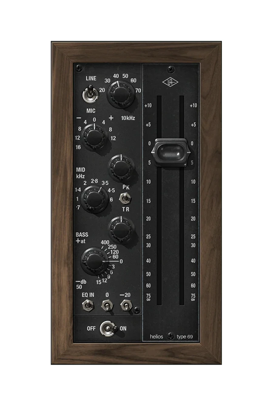 UNIVERSAL AUDIO UAD Helios Type 69 Preamp and EQ Collect