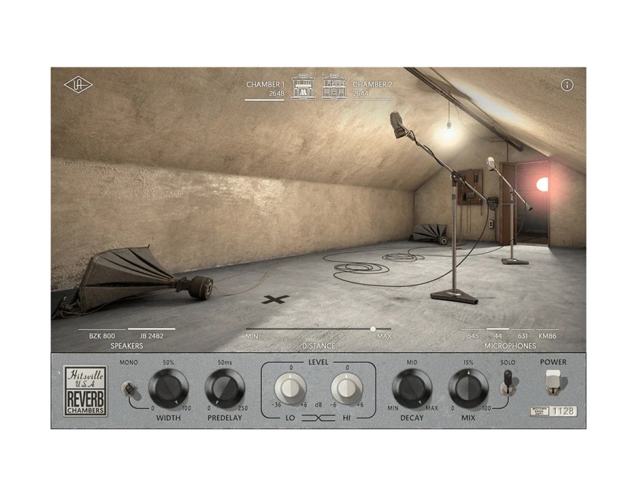 UNIVERSAL AUDIO UAD Hitsville Reverb Chambers