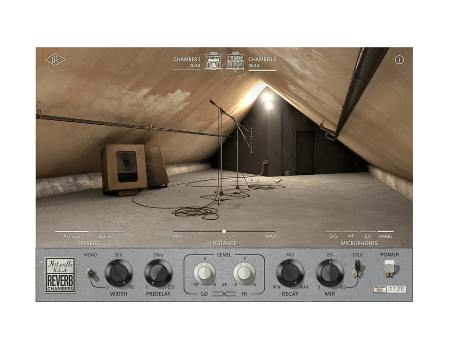 UNIVERSAL AUDIO UAD Hitsville Reverb Chambers