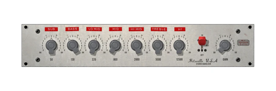 UNIVERSAL AUDIO UAD Hitsville EQ Collection