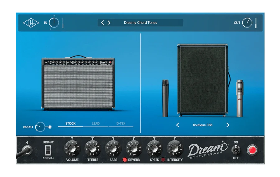 UNIVERSAL AUDIO UAD Dream '65 Reverb Amp