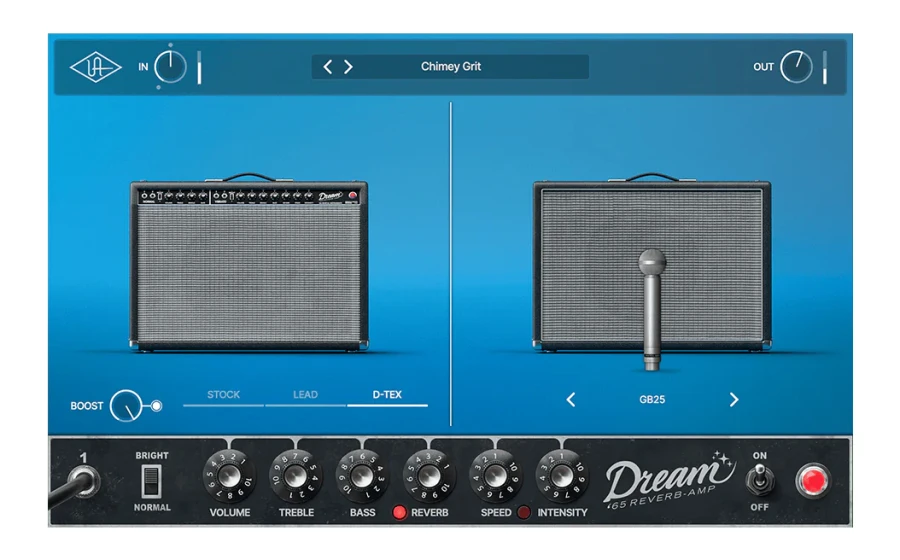 UNIVERSAL AUDIO UAD Dream '65 Reverb Amp