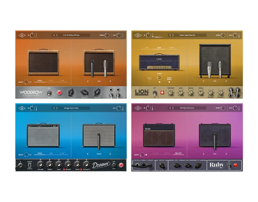UNIVERSAL AUDIO UAD Guitar Amp Bundle