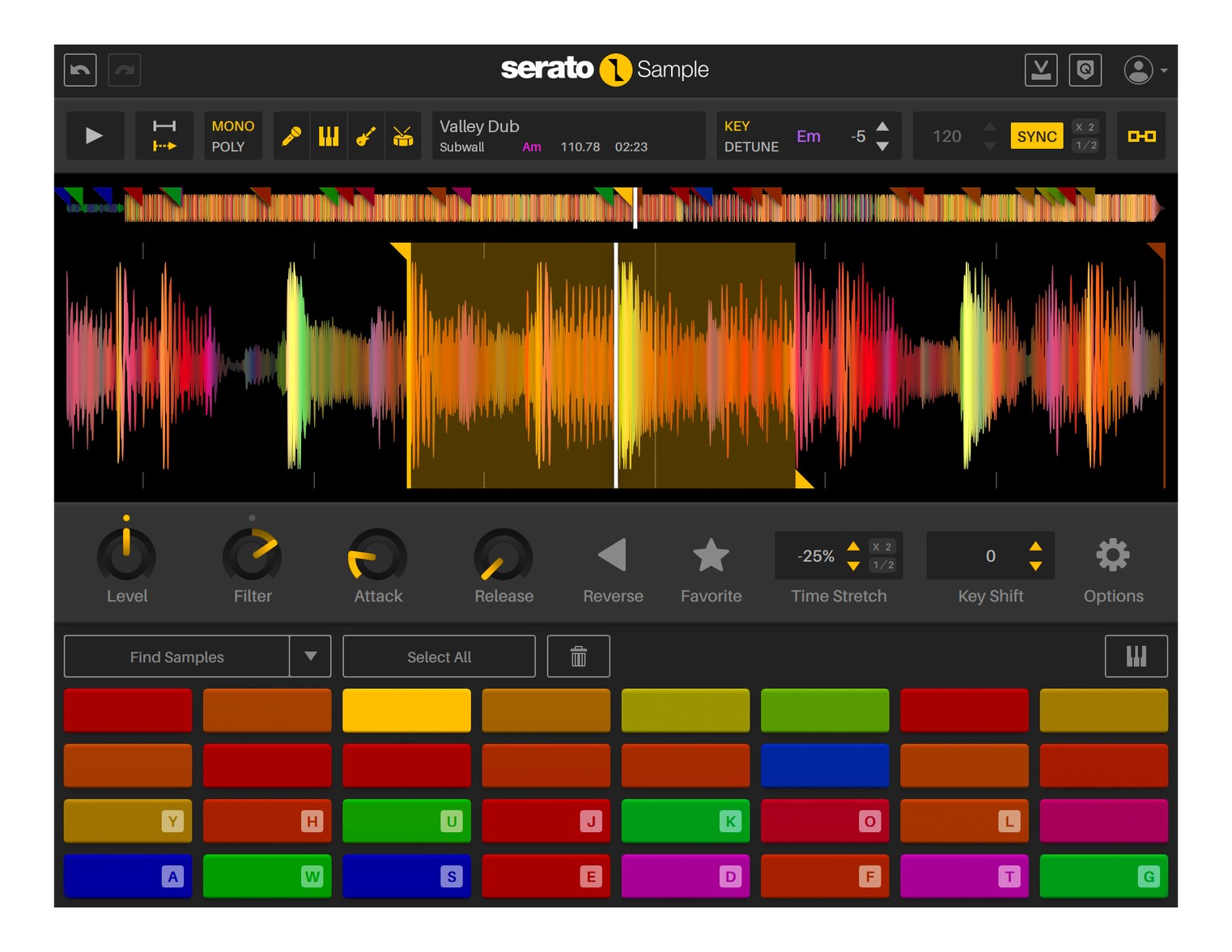 Serato Sample sampling plugin - Milk Audio Store