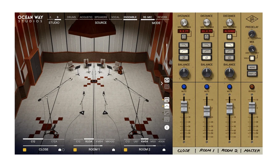 UNIVERSAL AUDIO UAD Ocean Way Studios Deluxe