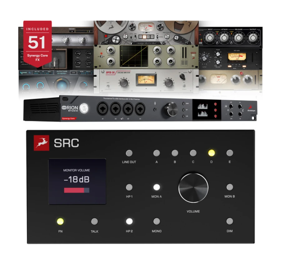 Antelope Orion Studio SC Stereo Bundle