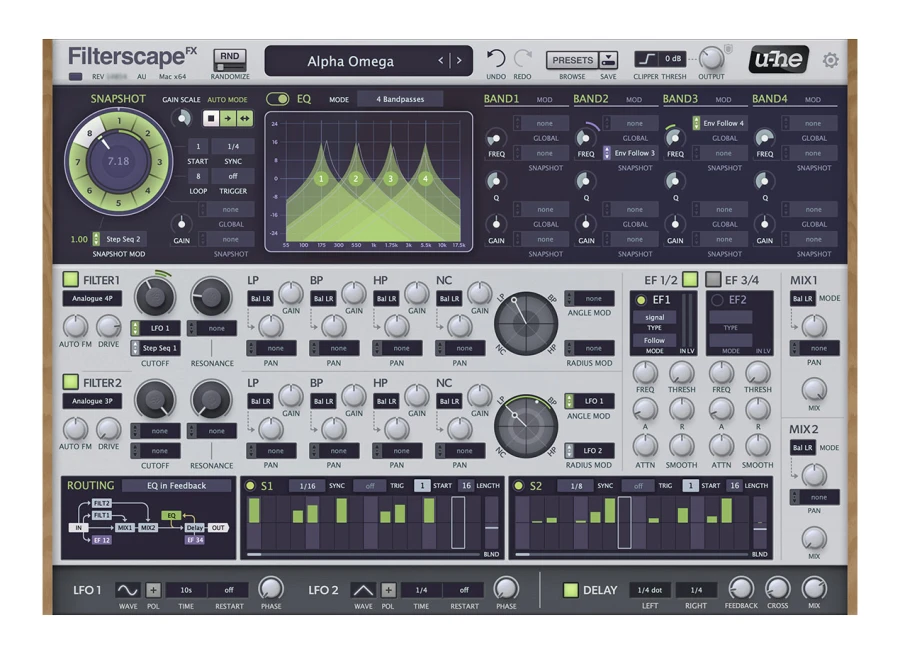 u-he Software u-he Filterscape