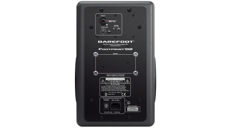 Barefoot Sound Footprint FP-02 Gen2 - 3-way active monitor with integral subs