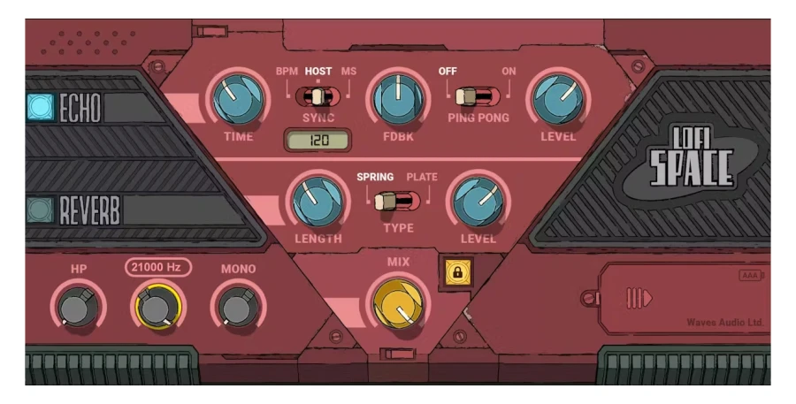 Waves Lofi Space