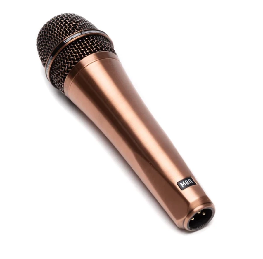 Telefunken M80 Copper - Dynamic Microphone - Copper Finish