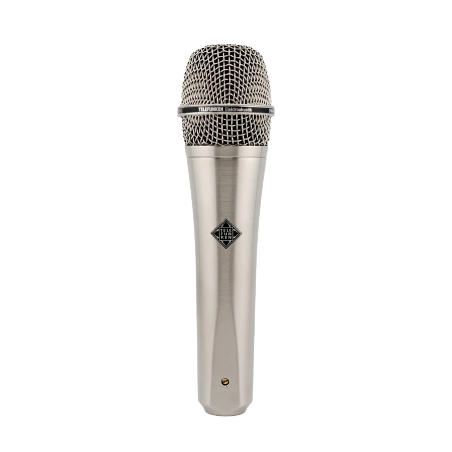 Telefunken M80 Satin Chrome - Dynamic Microphone - Satin Chrome Finish