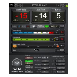 Waves WLM Plus Loudness Meter