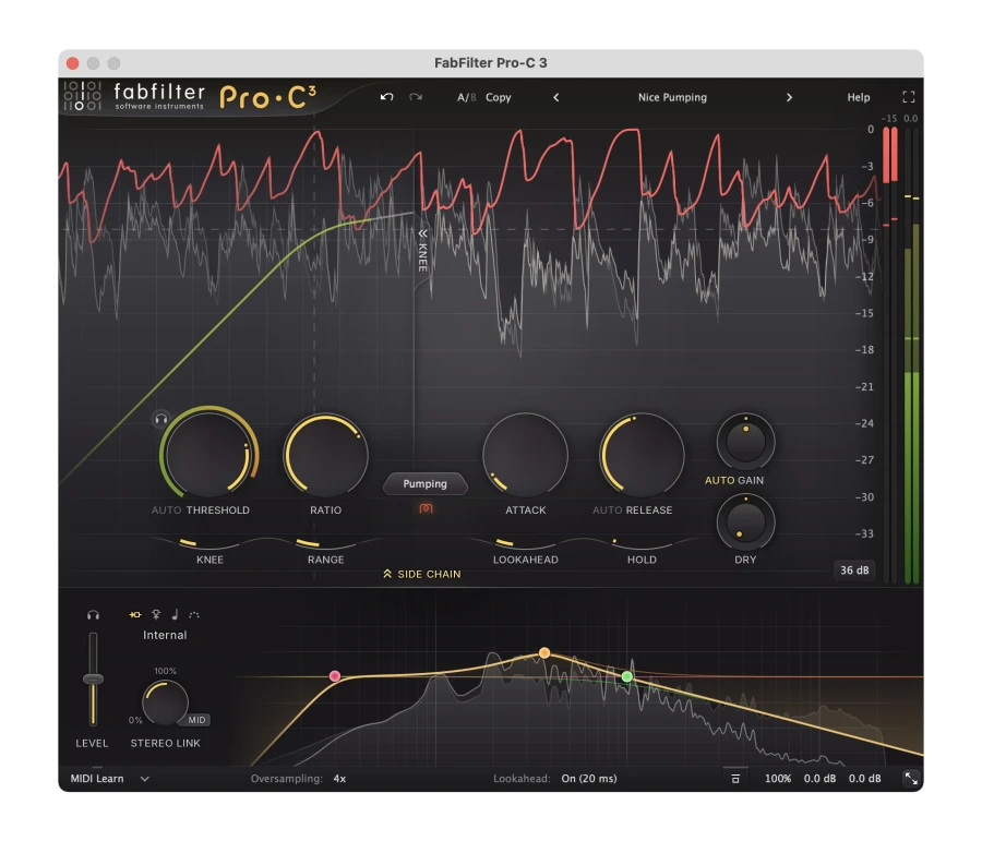 FabFilter Pro-C 3 professional compressor plug-in